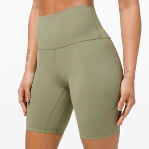Lululemon Green Biker Shorts Size 6